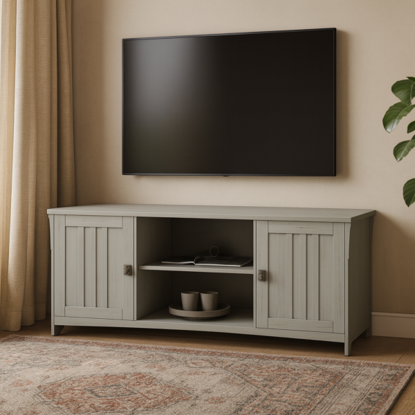 طاولة تلفزيون جينو - رمادي