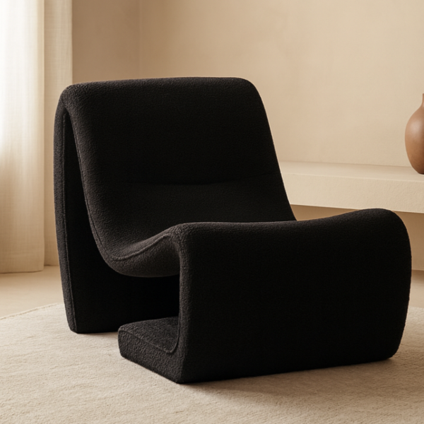 كرسي استرخاء موتشي - أسود
