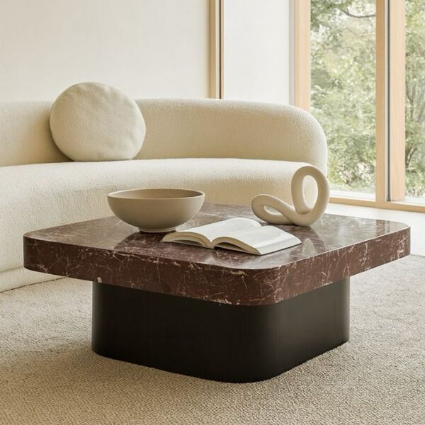 طاولة قهوة ليفانتو جان - برغندي