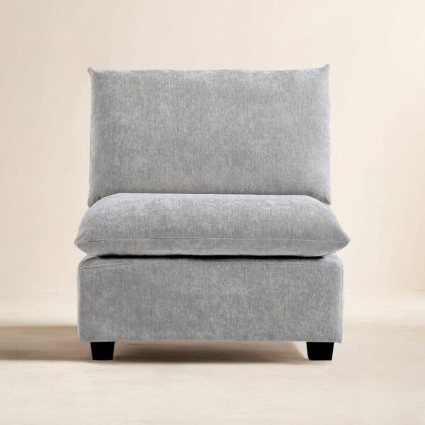 كنبة مفردة كلاود لاين - رمادي