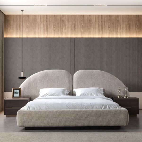 طقم غرفة نوم كينغ 5 قطع رومو - 180x200 سم