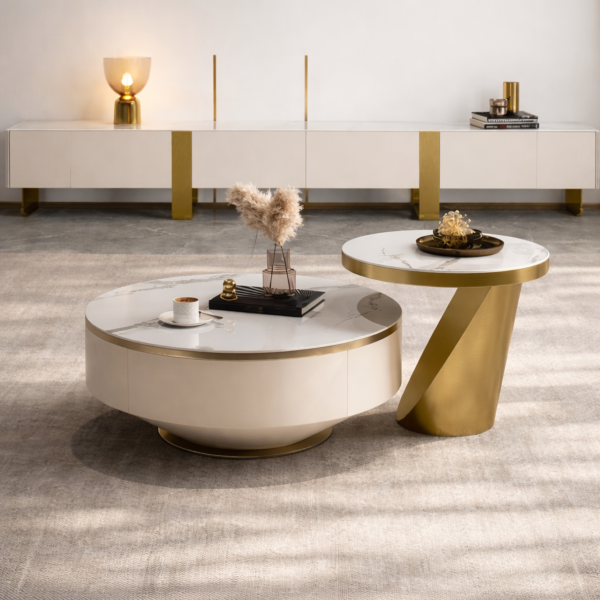 طاولة قهوة مودرن كليرتل