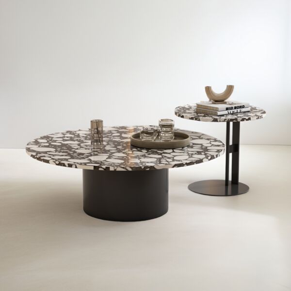 طاولة قهوة استرل - اسود