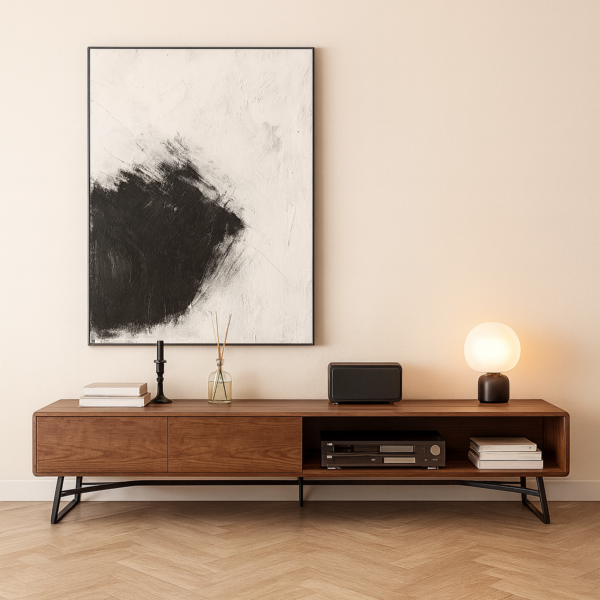 طاولة تلفزيون بريكا - بني