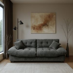 كنبة روبيكالا - 3 مقاعد 210 سم - رمادي غامق