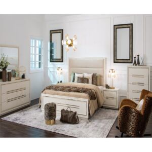 طقم غرفة نوم اكوليس حجم ملكى   180x200 سم   6 قطع