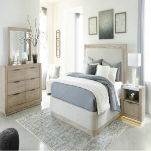 طقم غرفة نوم هينينجتون حجم ملكي 193X203 سم 