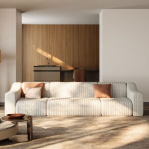 كنبة رباعية فيكتوريا - بيج