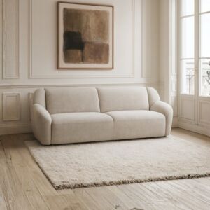 كنبة برانك - 3 مقاعد - بيج