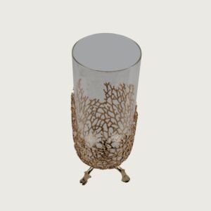 فازة اليسا مقاس كبير - ذهبي