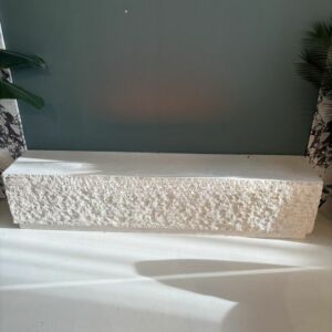 طاولة تلفاز حجر طبيعي