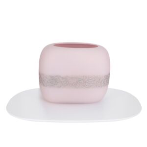 مزهرية زجاج قطعتين رويا