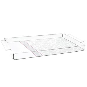 صينية تقديم أكريليك زويا