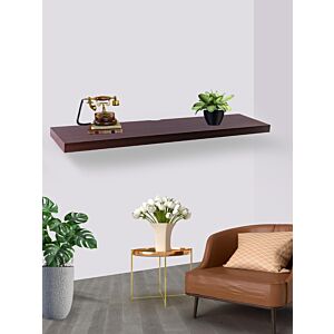 رف جداري يامارسيه طول 100 سم لون بني