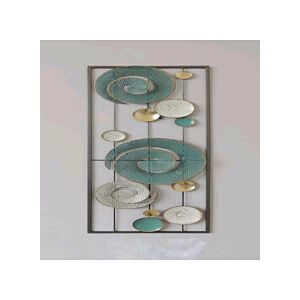 لوحة ديكور جدارية فارس حديد متعددة الألوان