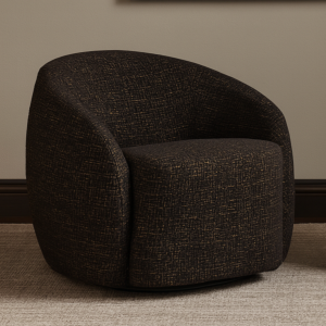 كرسي دوار ريمون - أسود واصفر