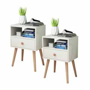 طقم كومودينو فيقاس - ابيض