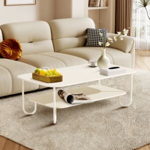 طاولة قهوة سويت هوم - ابيض