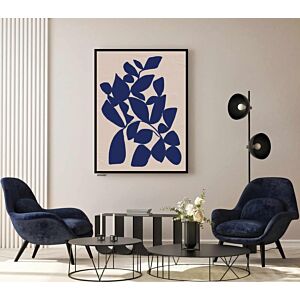 لوحة جدارية فنية رومير 70x100 سم - برواز اسود