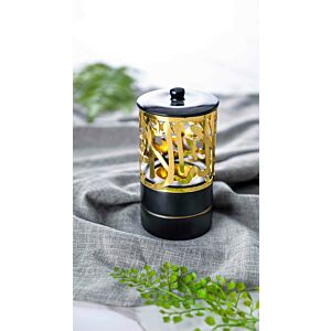 مبخرة ماجستيك - لون أسود وذهبي