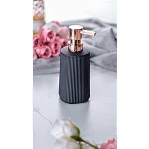 علبة صابون ضغاط مارشا 70 مل - أسود