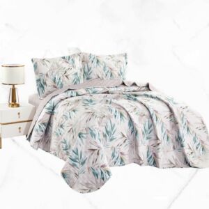 طقم لحاف كينغ ويندي 4 قطع مشجر