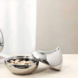 تحفة ديكور روكيا 13 سم - فضي