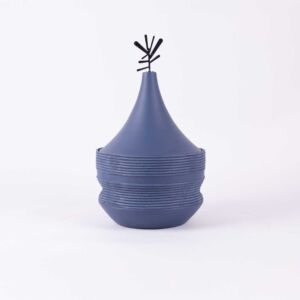 سخان طعام 3 لتر من اريا - ازرق غامق