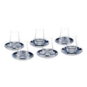 طقم كاسات شاي من أزوريا - 6 قطع - متعدد الالوان