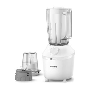 خلاط فيليبس تصميم صغير الحجم مع إبريق عصير - ابيض