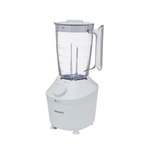 خلاط فيليبس تصميم صغير الحجم مع حاوية لب كبيرة - ابيض