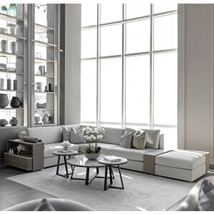 كنب زاوية باريس - اوف وايت