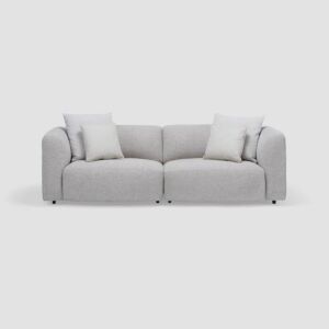 كنبة أمورا - 2 مقاعد - رمادي