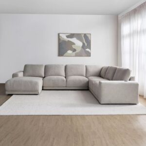 كنب زاوية مونتانا - رمادي فاتح