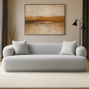 كنبة ثلاثية رولان - رمادي