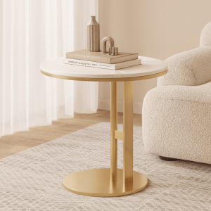 طاولة جانبية سكوترو - ذهبي