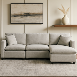 كنب زاوية مودولار كلاود لاين - رمادي