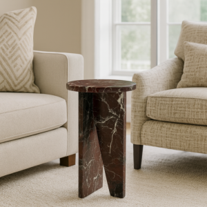 طاولة جانبية رخام ليفانتو - عودي