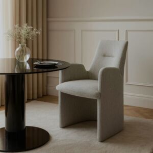 كرسي طعام الاشي - بيج