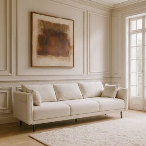 كنبة دايزي - 4 مقاعد 225 سم - اوف وايت