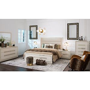 طقم غرفة نوم اكوليس حجم ملكى   180x200 سم   6 قطع