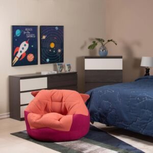 كرسي استرخاء بين باج لارسن - بنفسجي