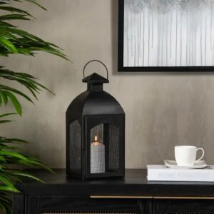 فانوس هارفس فاخر أسود