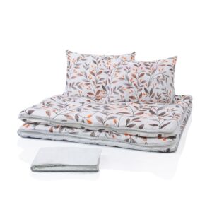 طقم مفرش سرير حجم ملكى 193×203 سم 4 قطع - تيرين