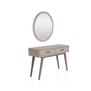 طقم كونسول مع مراية بلاكين