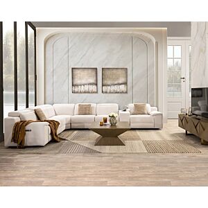 كنب زاوية استرخاء راتيو - 7 قطع