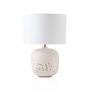 أبجورة طاولة جيجانتو - ابيض