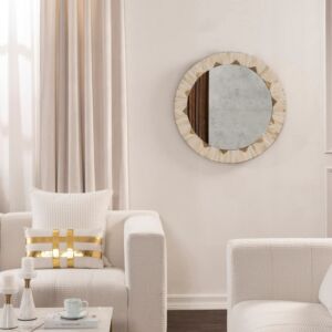 مرآة حائط ديفلين - ذهبي