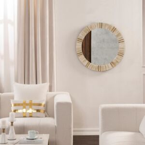 مرآة حائط باميلو - بيج