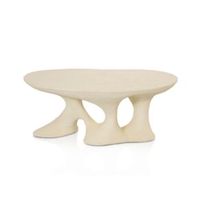 طاولة قهوة داريان - ابيض